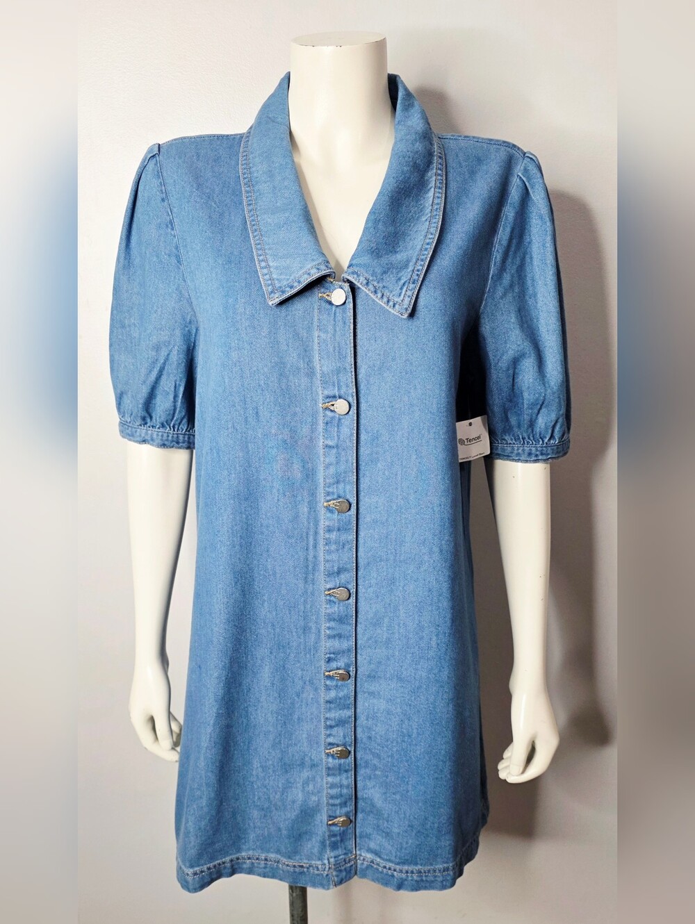 Brand new with tags (NWT) Habitual Denim Collared Mini Dress